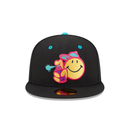 Worcester Red Sox Theme Night Black 59FIFTY Fitted Hat