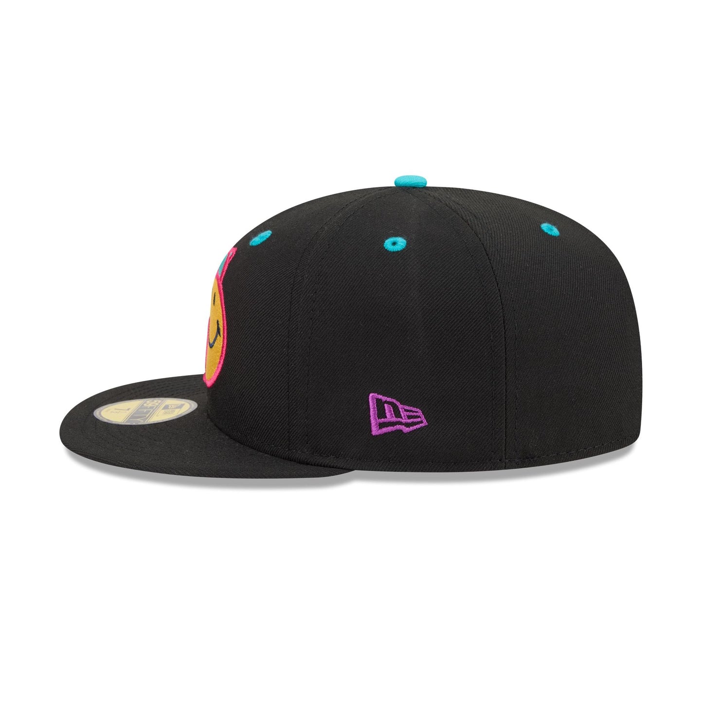 Worcester Red Sox Theme Night Black 59FIFTY Fitted Hat