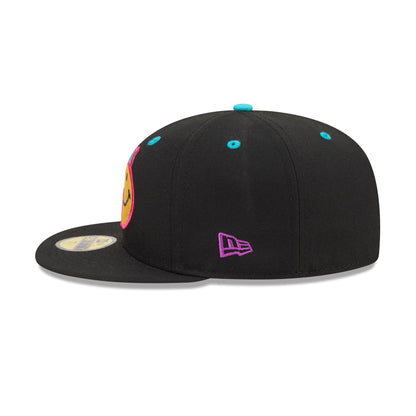 Worcester Red Sox Theme Night Black 59FIFTY Fitted Hat