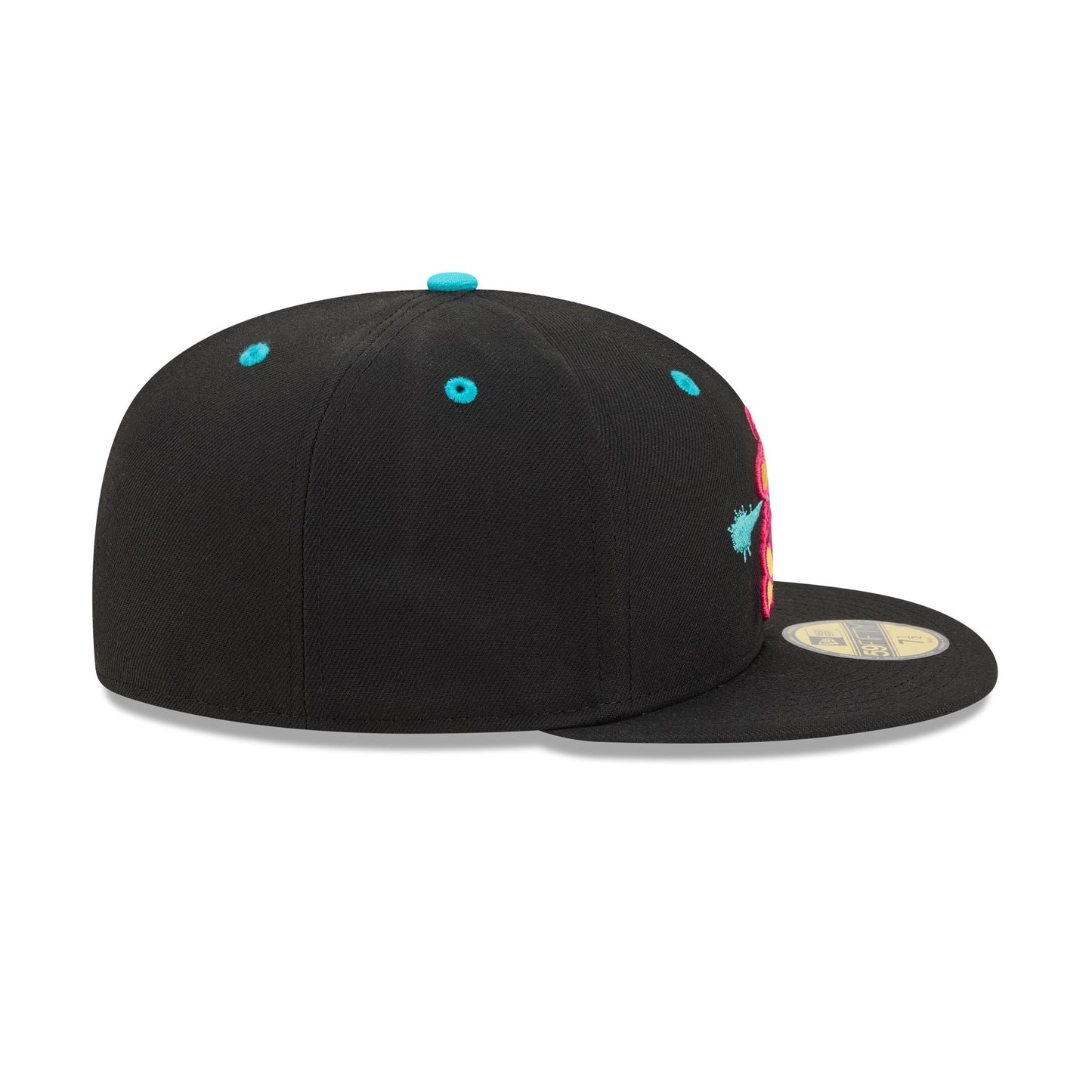 Worcester Red Sox Theme Night Black 59FIFTY Fitted Hat