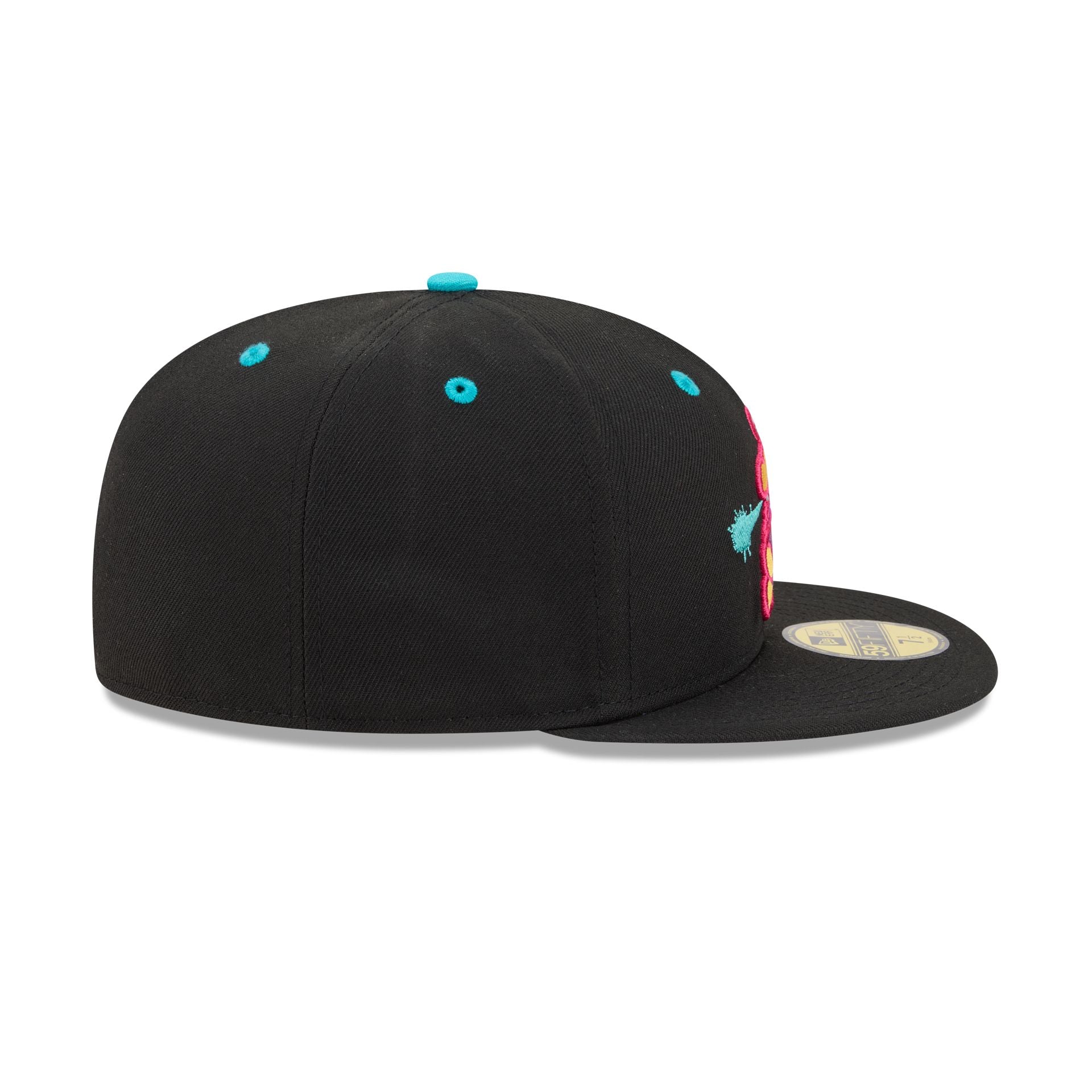 Worcester Red Sox Theme Night Black 59FIFTY Fitted Hat