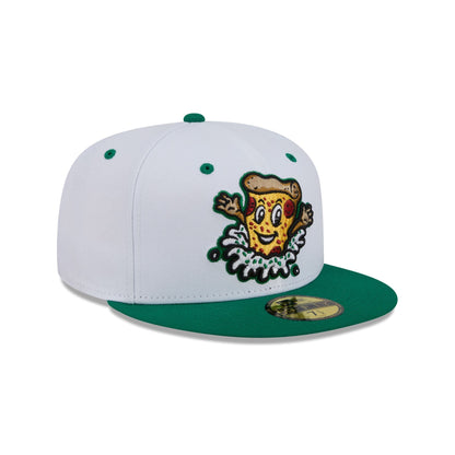Tulsa Drillers Theme Night White 59FIFTY Fitted Hat