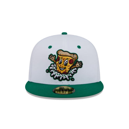 Tulsa Drillers Theme Night White 59FIFTY Fitted Hat