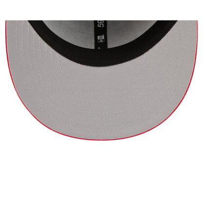 Salt Lake Bees Theme Night Brown 59FIFTY Fitted Hat