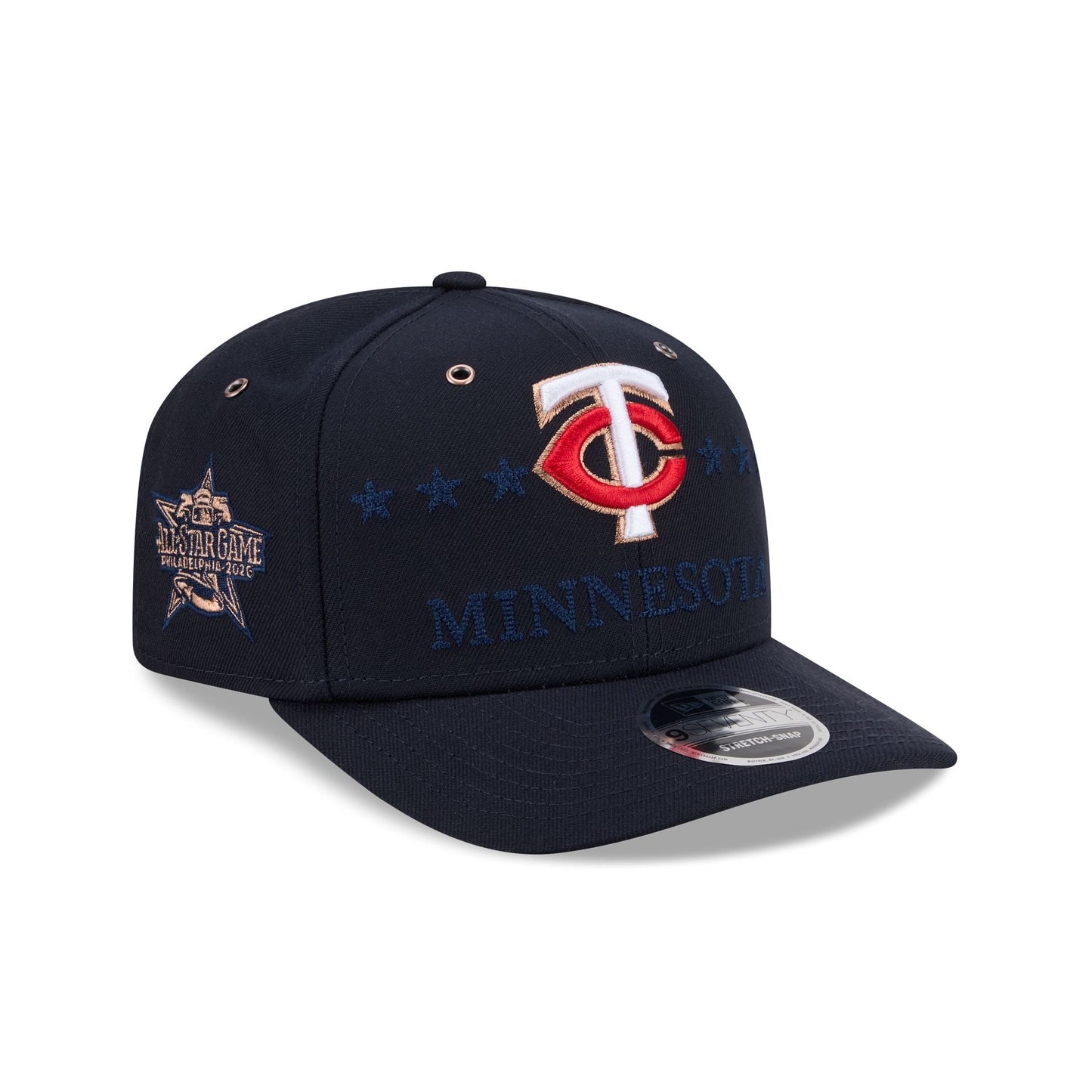 Minnesota Twins 2026 All-Star Game 9SEVENTY Stretch-Snap Hat