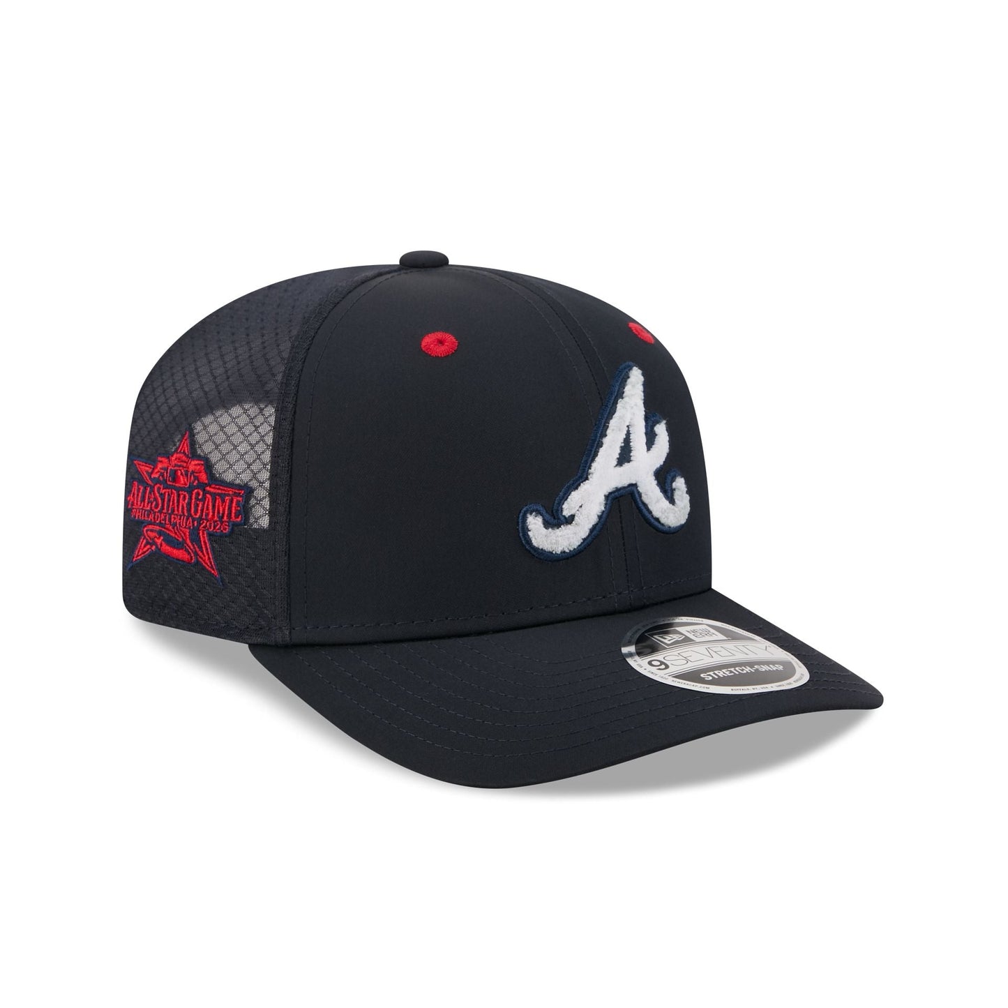 Atlanta Braves 2026 All-Star Game Workout 9SEVENTY Stretch-Snap Hat