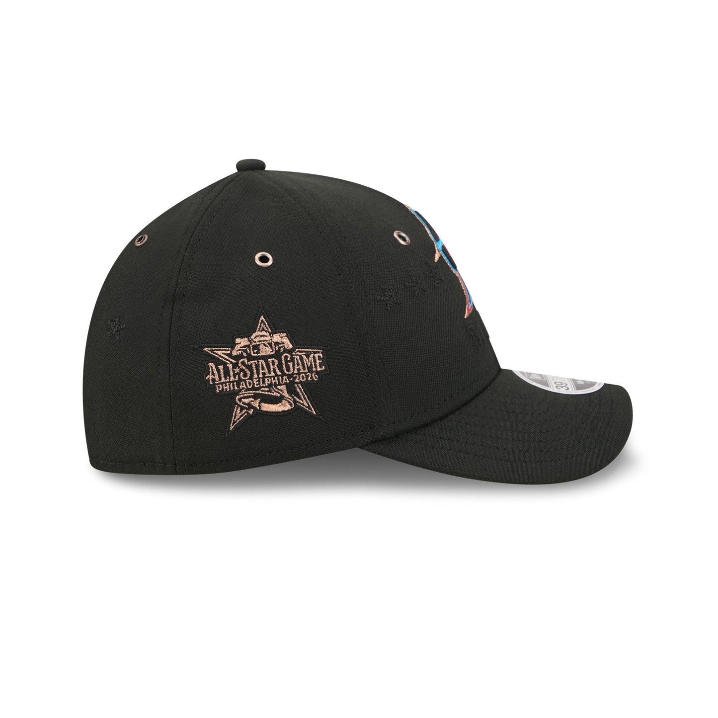 Miami Marlins 2026 All-Star Game 39THIRTY Stretch Fit Hat