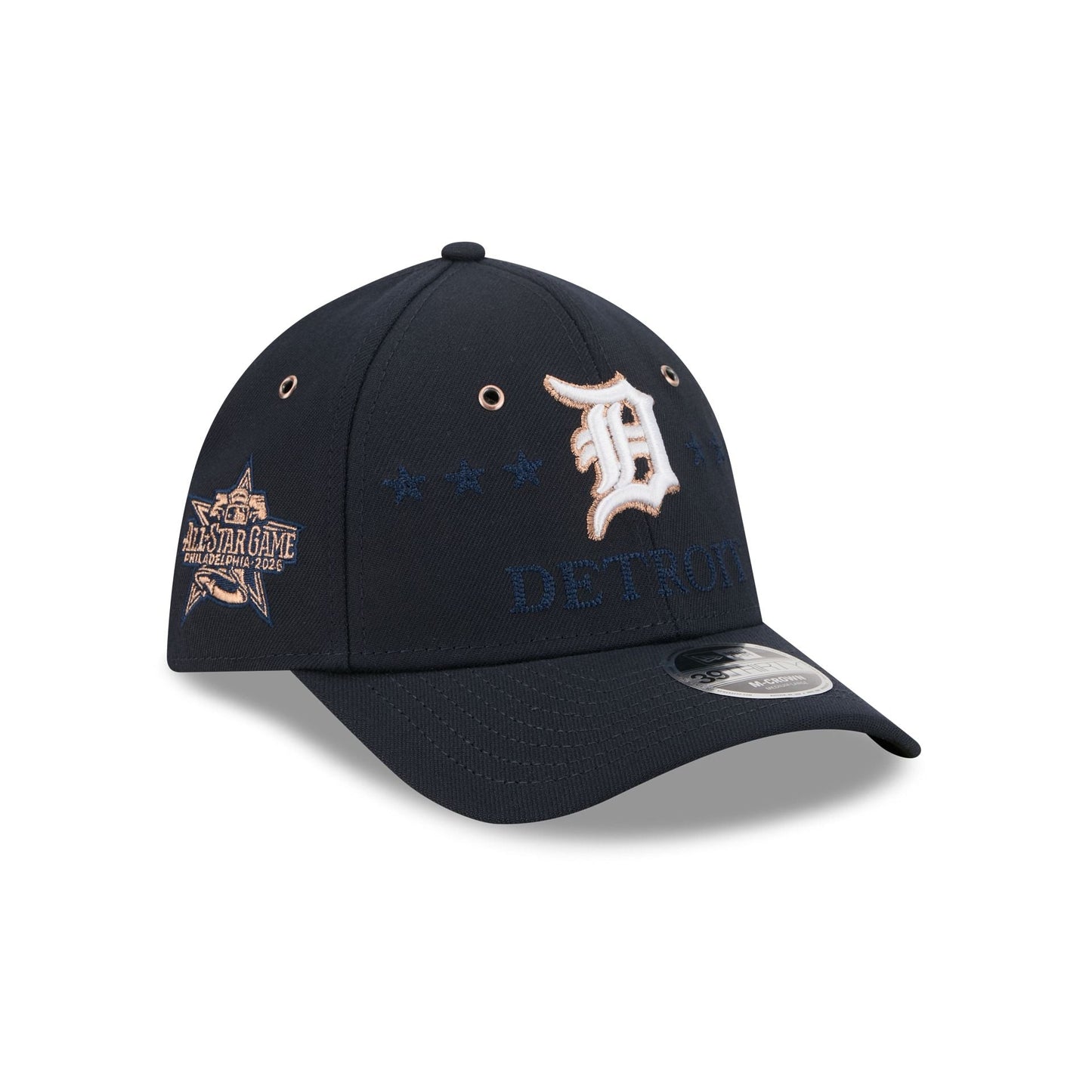 Detroit Tigers 2026 All-Star Game 39THIRTY Stretch Fit Hat