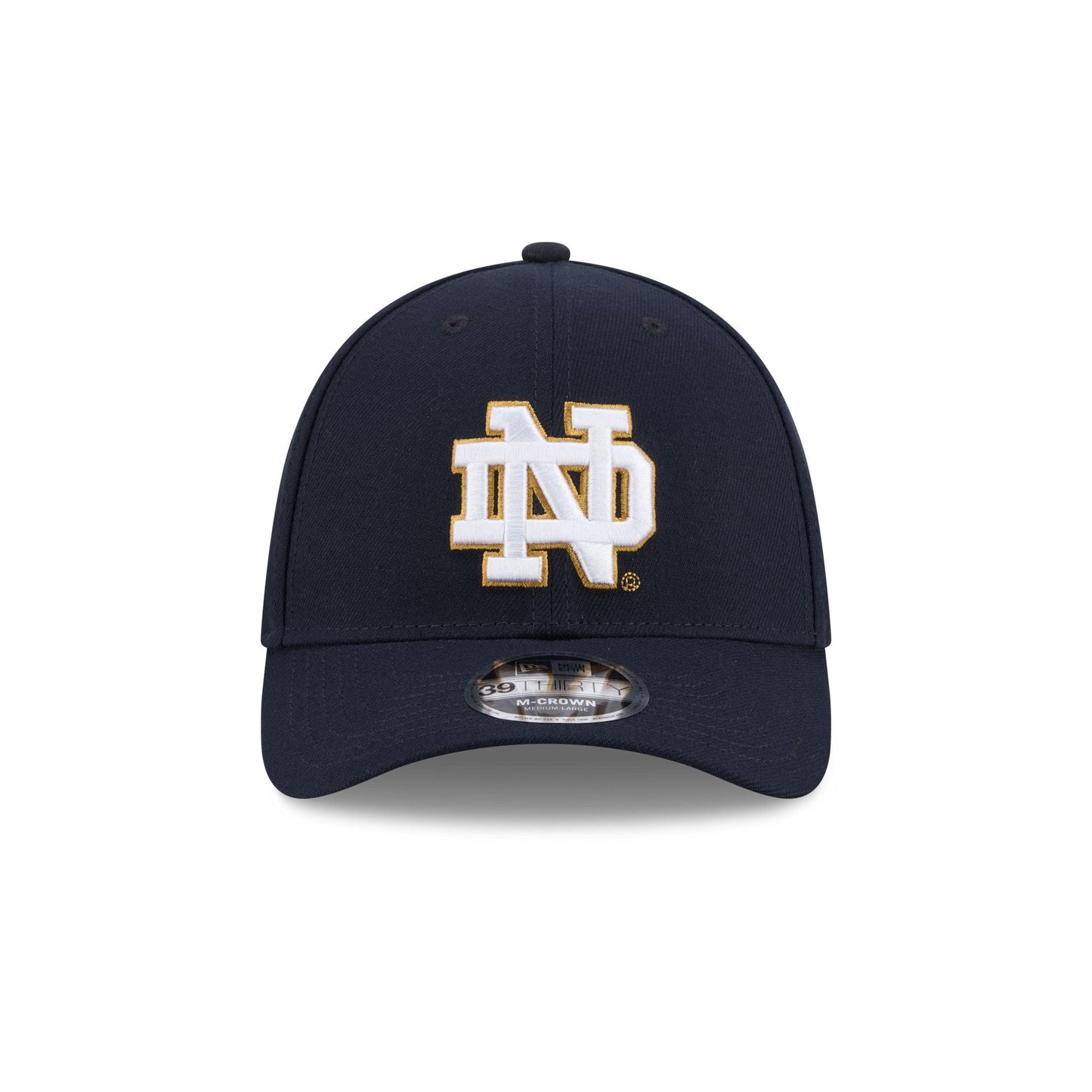 Notre Dame Fighting Irish Team 39THIRTY M-Crown Stretch Fit Hat