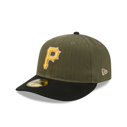 Pittsburgh Pirates Three Looms American Herringbone 59FIFTY Fitted Hat