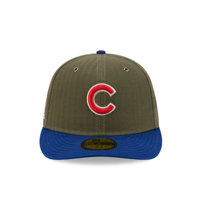 Chicago Cubs Three Looms American Herringbone 59FIFTY Fitted Hat