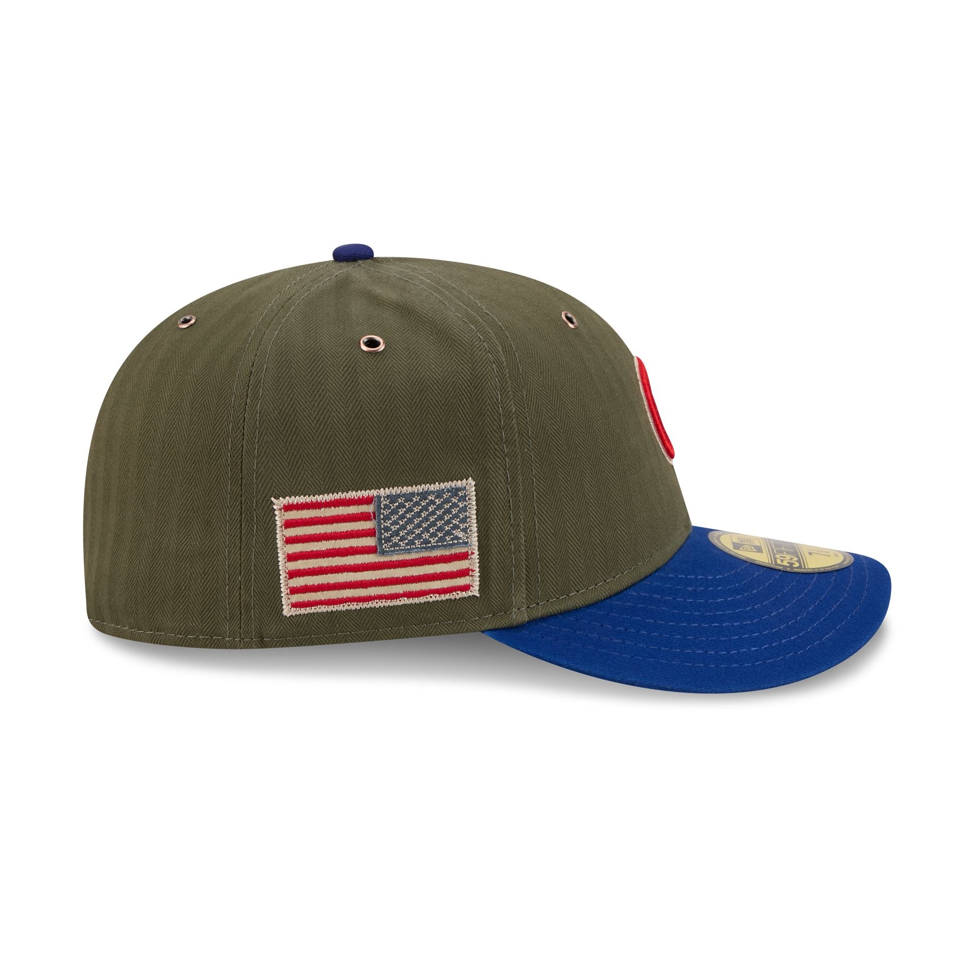 Chicago Cubs Three Looms American Herringbone 59FIFTY Fitted Hat