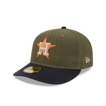 Houston Astros Three Looms American Herringbone 59FIFTY Fitted Hat
