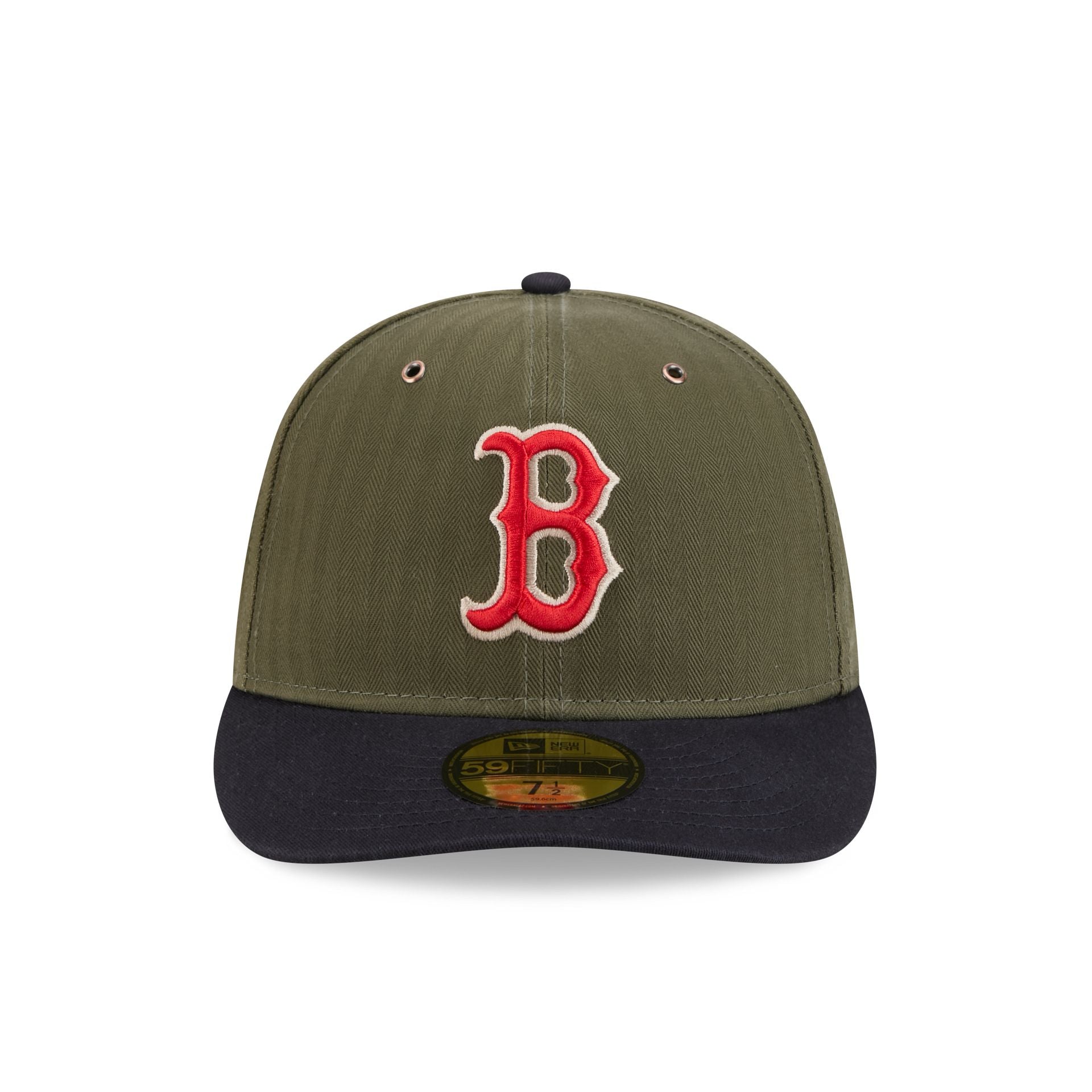 Boston Red Sox Three Looms American Herringbone 59FIFTY Fitted Hat