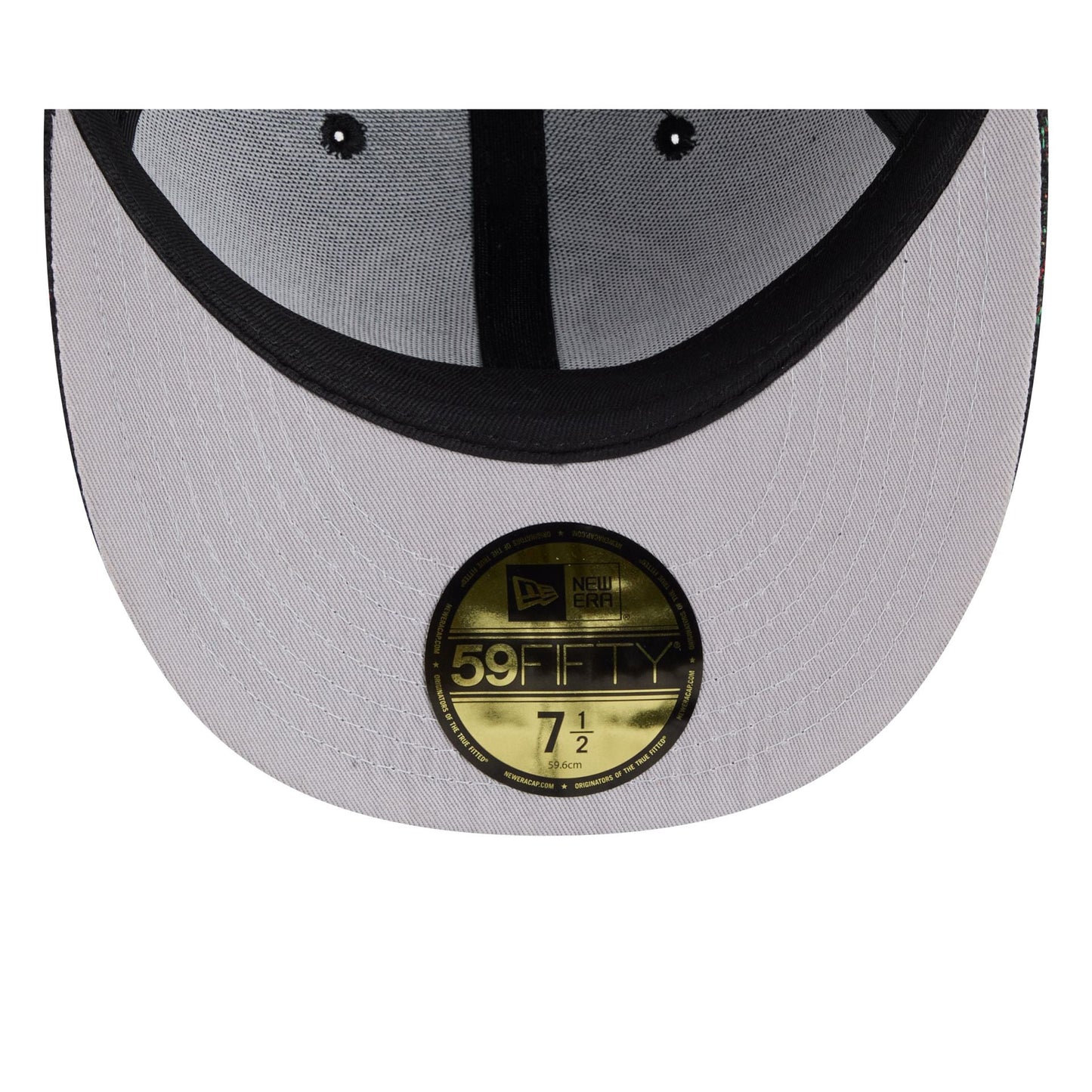 Charlotte Hornets Three Looms Jacquard Chenille 59FIFTY Fitted Hat