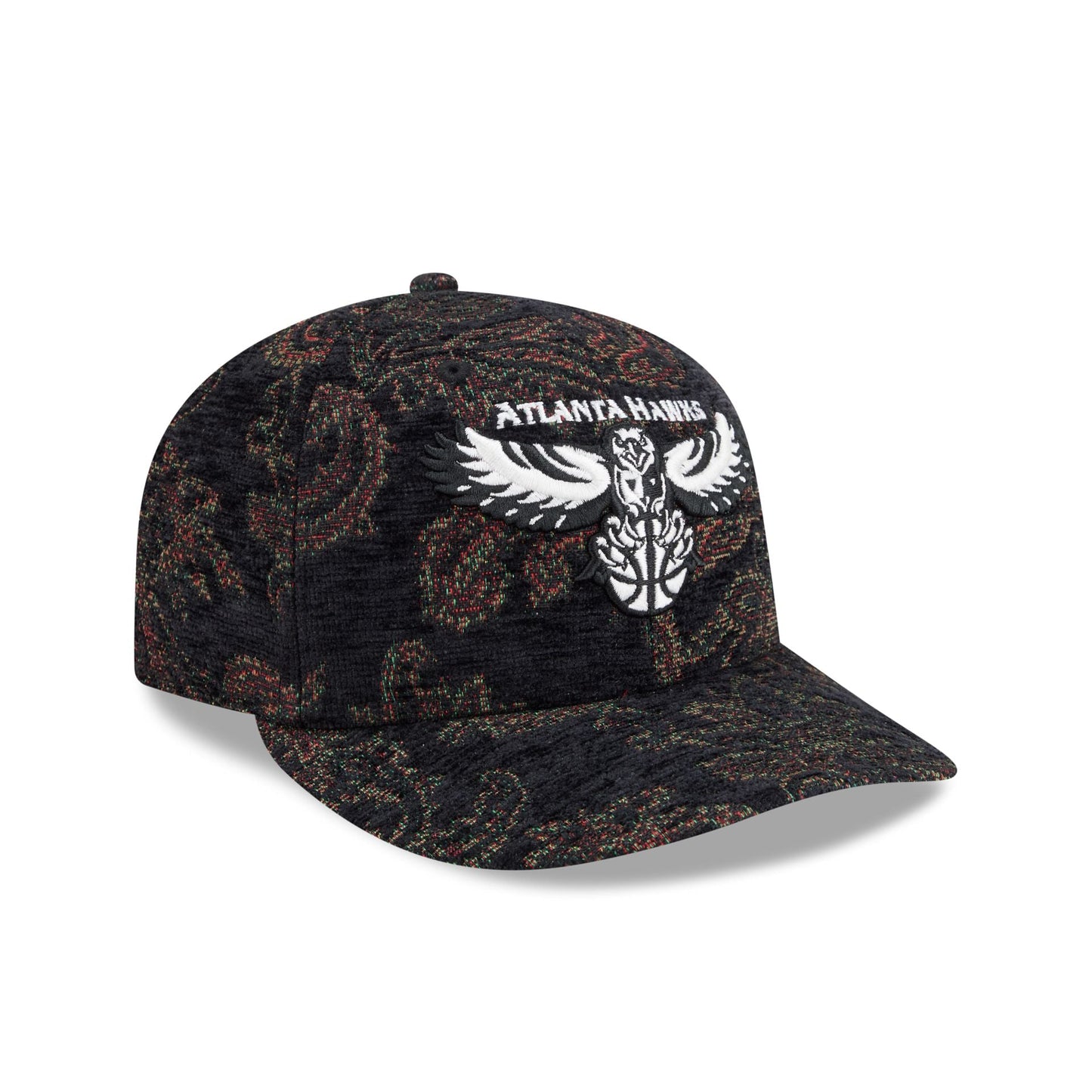 Atlanta Hawks Three Looms Jacquard Chenille 59FIFTY Fitted Hat