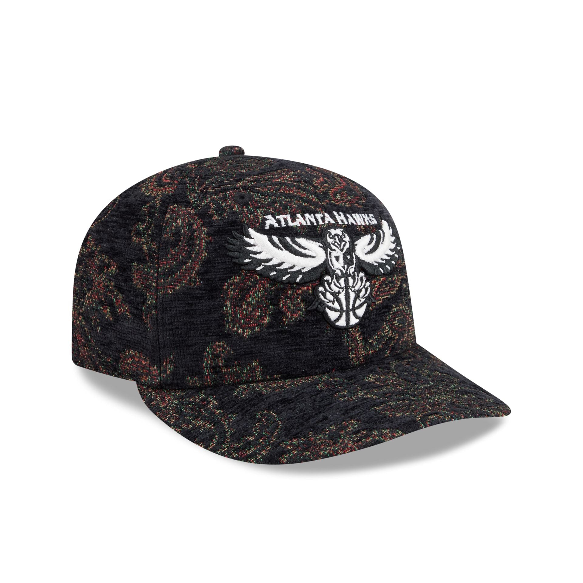 Atlanta Hawks Three Looms Jacquard Chenille 59FIFTY Fitted Hat