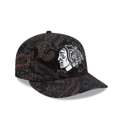 Chicago Blackhawks Three Looms Jacquard Chenille 59FIFTY Fitted Hat