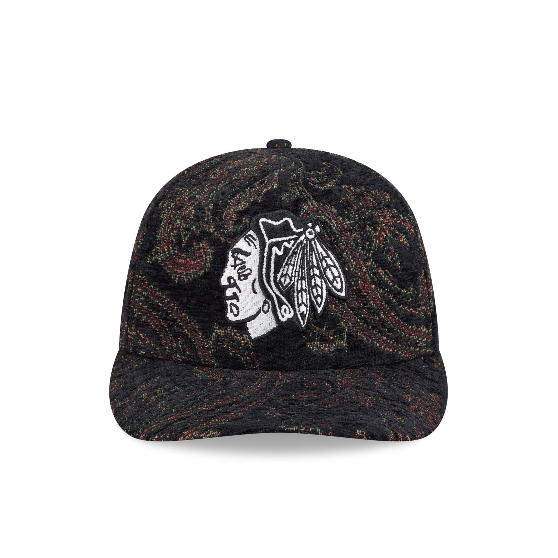 Chicago Blackhawks Three Looms Jacquard Chenille 59FIFTY Fitted Hat