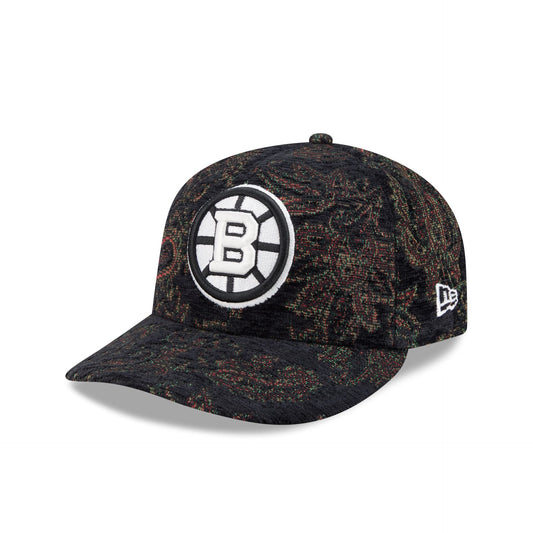 Boston Bruins Three Looms Jacquard Chenille 59FIFTY Fitted Hat