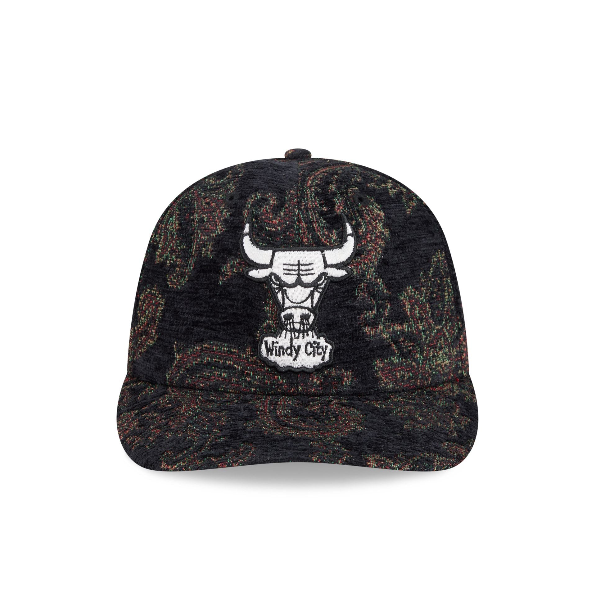 Chicago Bulls Three Looms Jacquard Chenille 59FIFTY Fitted Hat