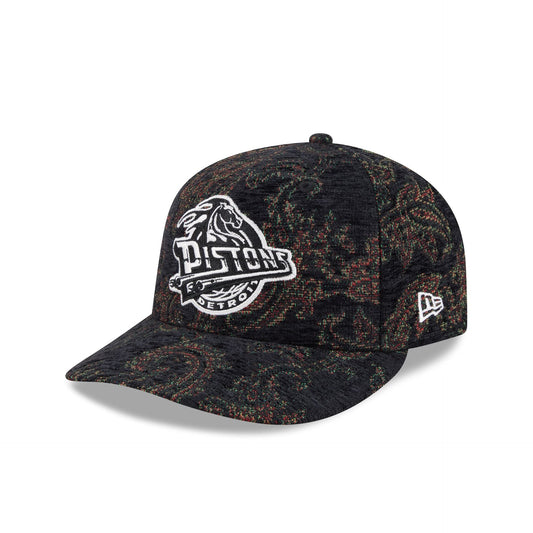 Detroit Pistons Three Looms Jacquard Chenille 59FIFTY Fitted Hat