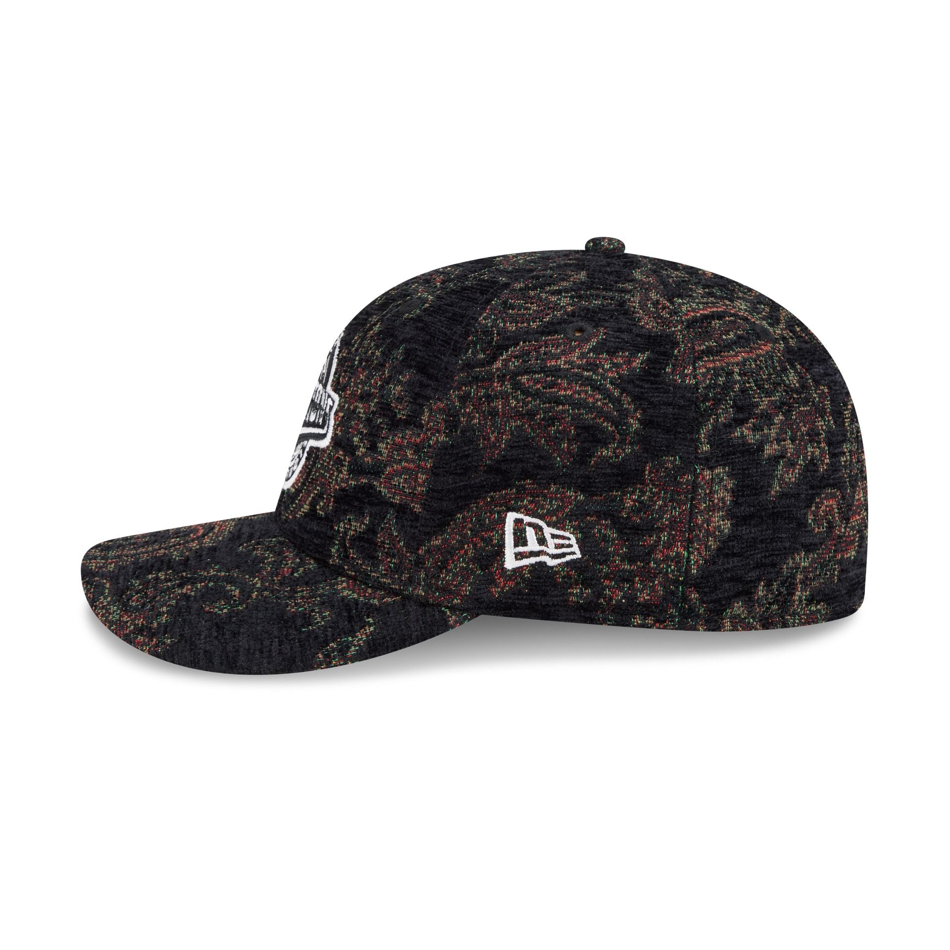 Detroit Pistons Three Looms Jacquard Chenille 59FIFTY Fitted Hat