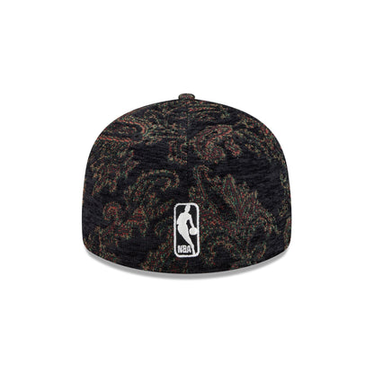 Detroit Pistons Three Looms Jacquard Chenille 59FIFTY Fitted Hat