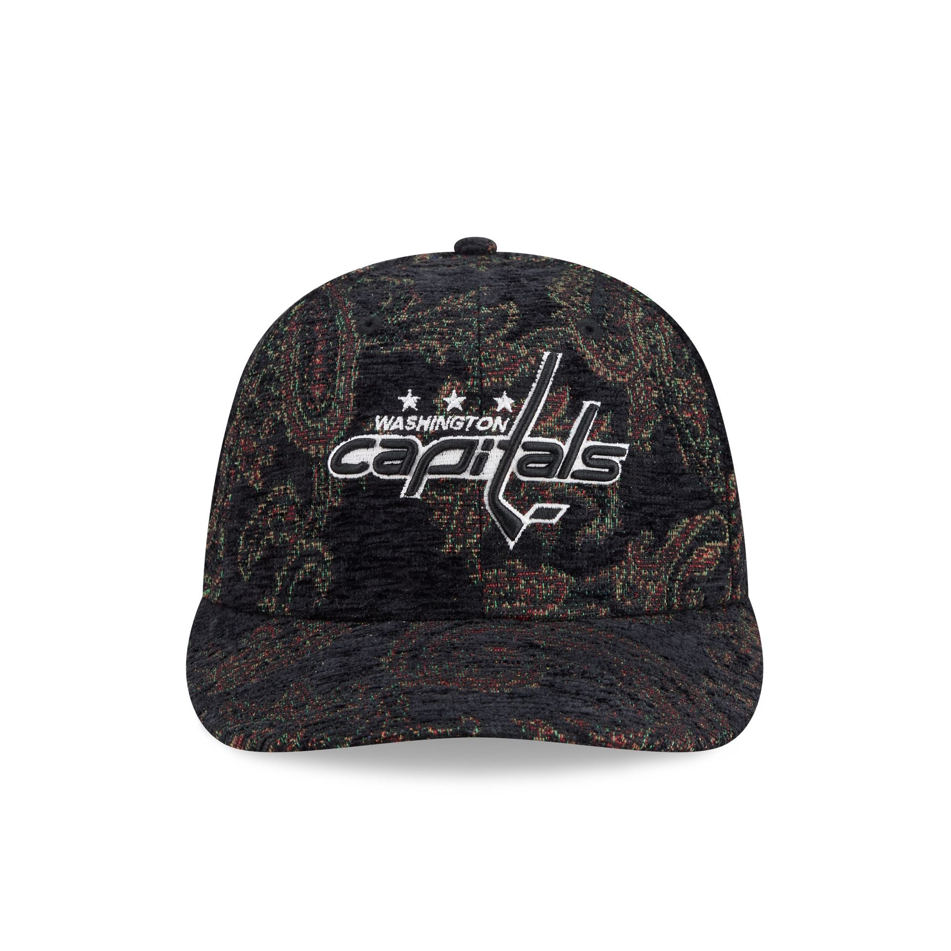 Washington Capitals Three Looms Jacquard Chenille 59FIFTY Fitted Hat