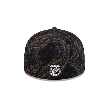 Washington Capitals Three Looms Jacquard Chenille 59FIFTY Fitted Hat