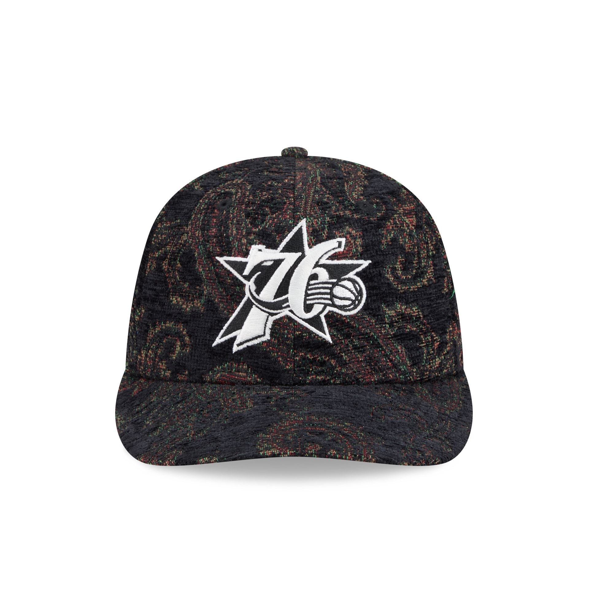 Philadelphia 76ers Three Looms Jacquard Chenille 59FIFTY Fitted Hat
