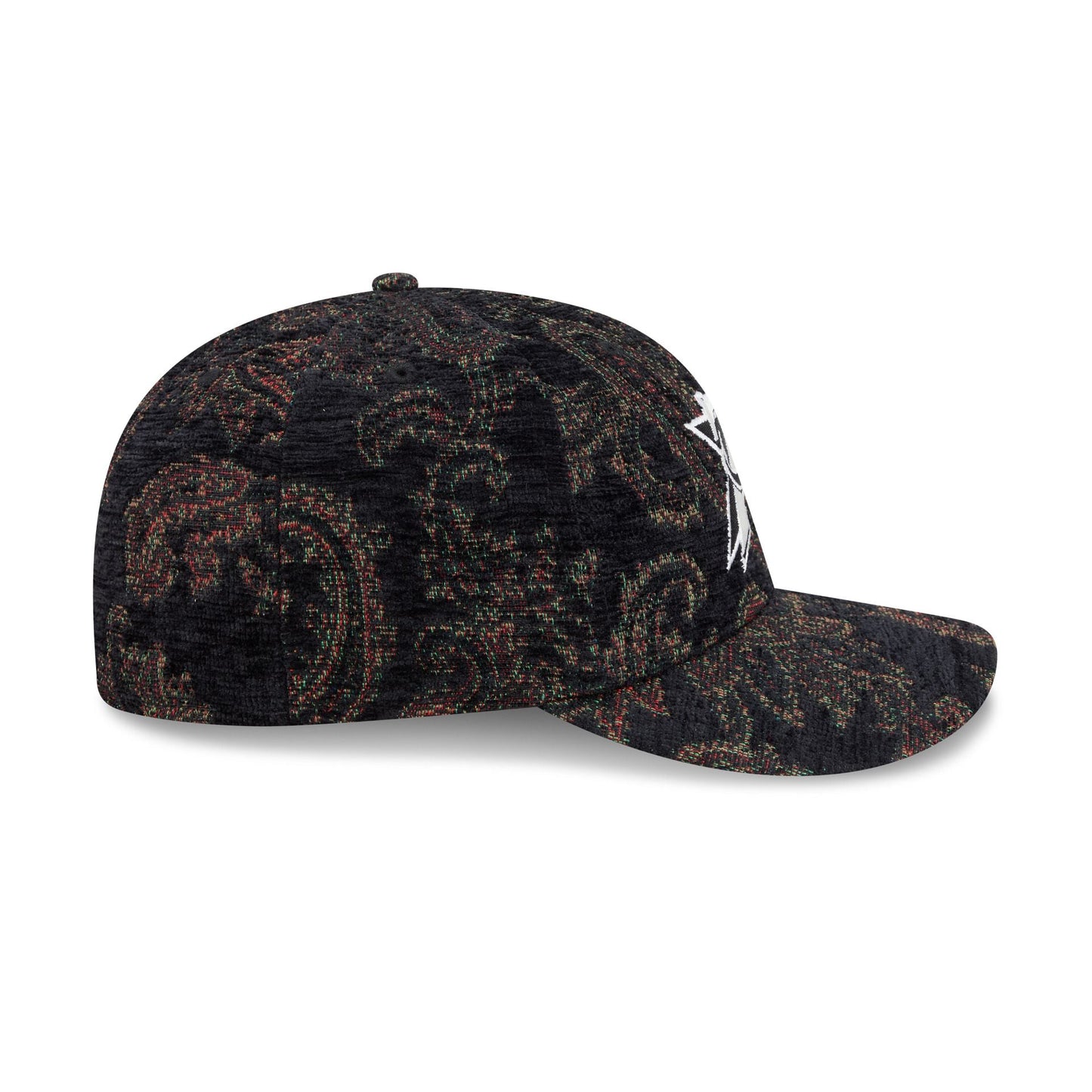 Philadelphia 76ers Three Looms Jacquard Chenille 59FIFTY Fitted Hat
