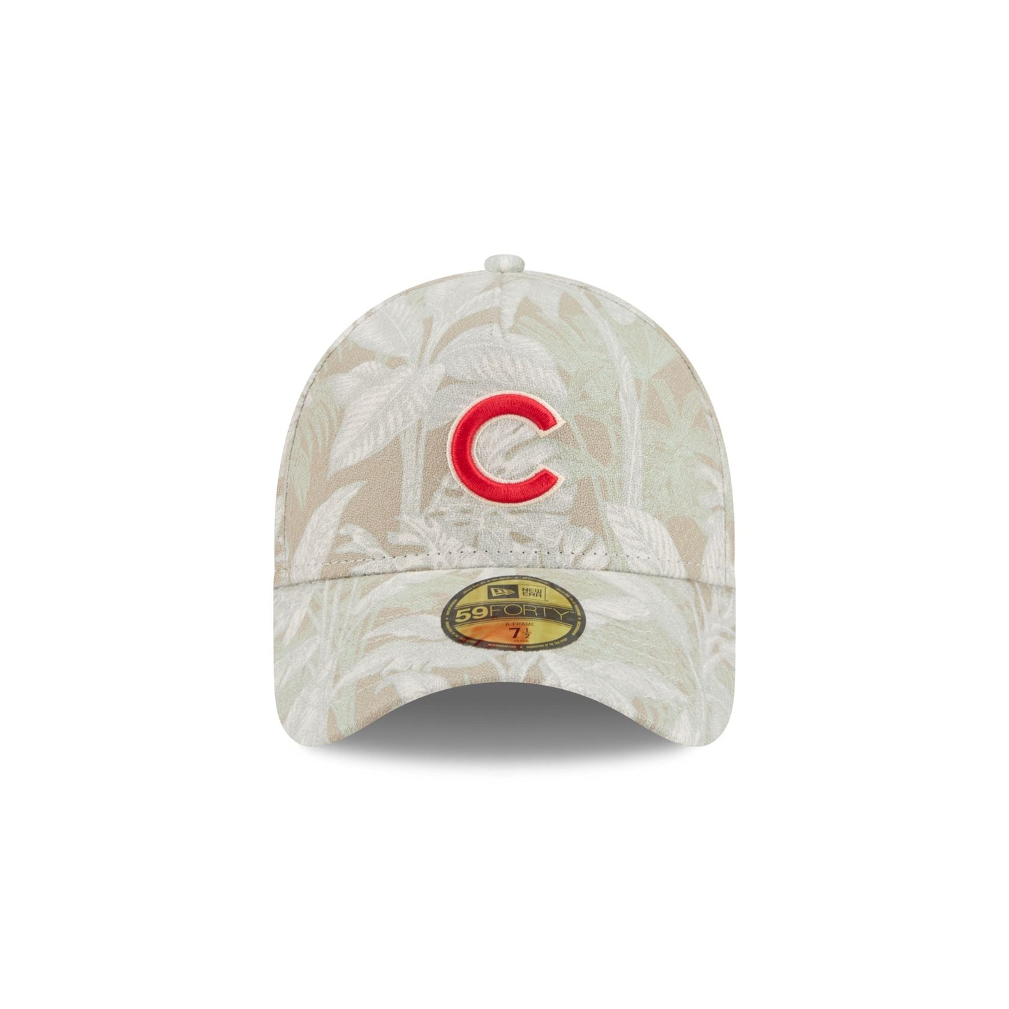 Chicago Cubs Three Looms Leafy Palm 59FORTY A-Frame Fitted Hat