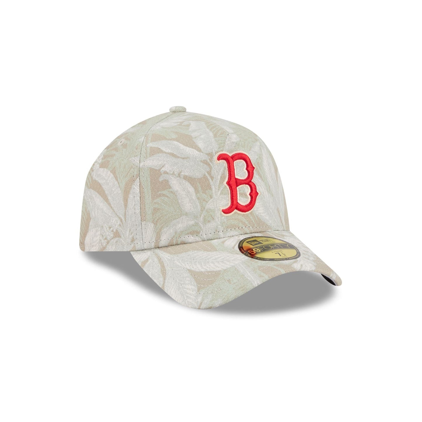Boston Red Sox Three Looms Leafy Palm 59FORTY A-Frame Fitted Hat