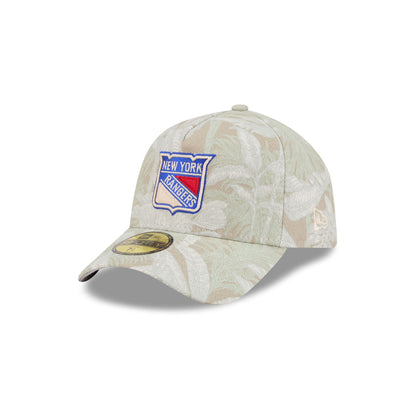 New York Rangers Three Looms Leafy Palm 59FORTY A-Frame Fitted Hat