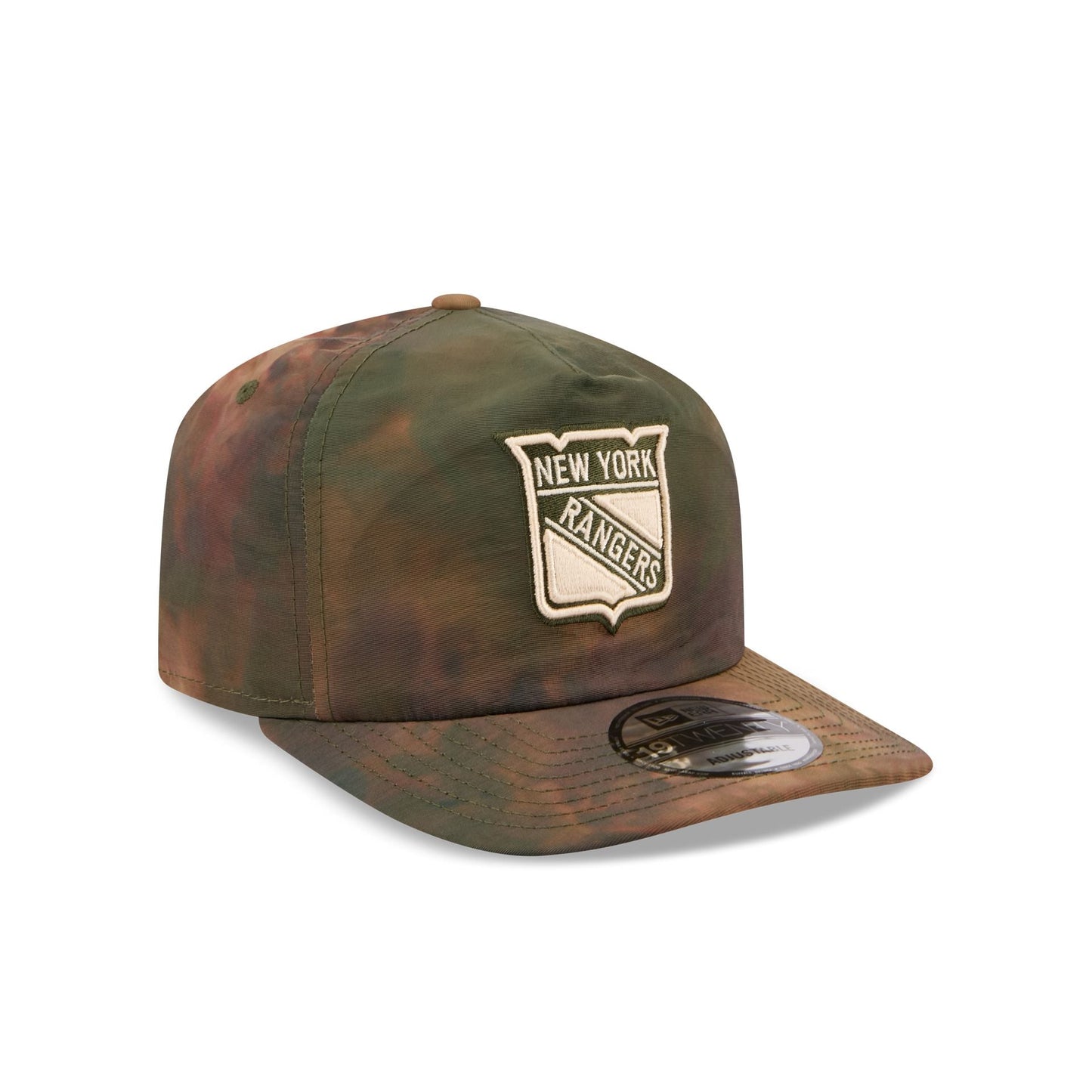 New York Rangers Three Looms Nylon Wash Dye 19TWENTY Adjustable Hat