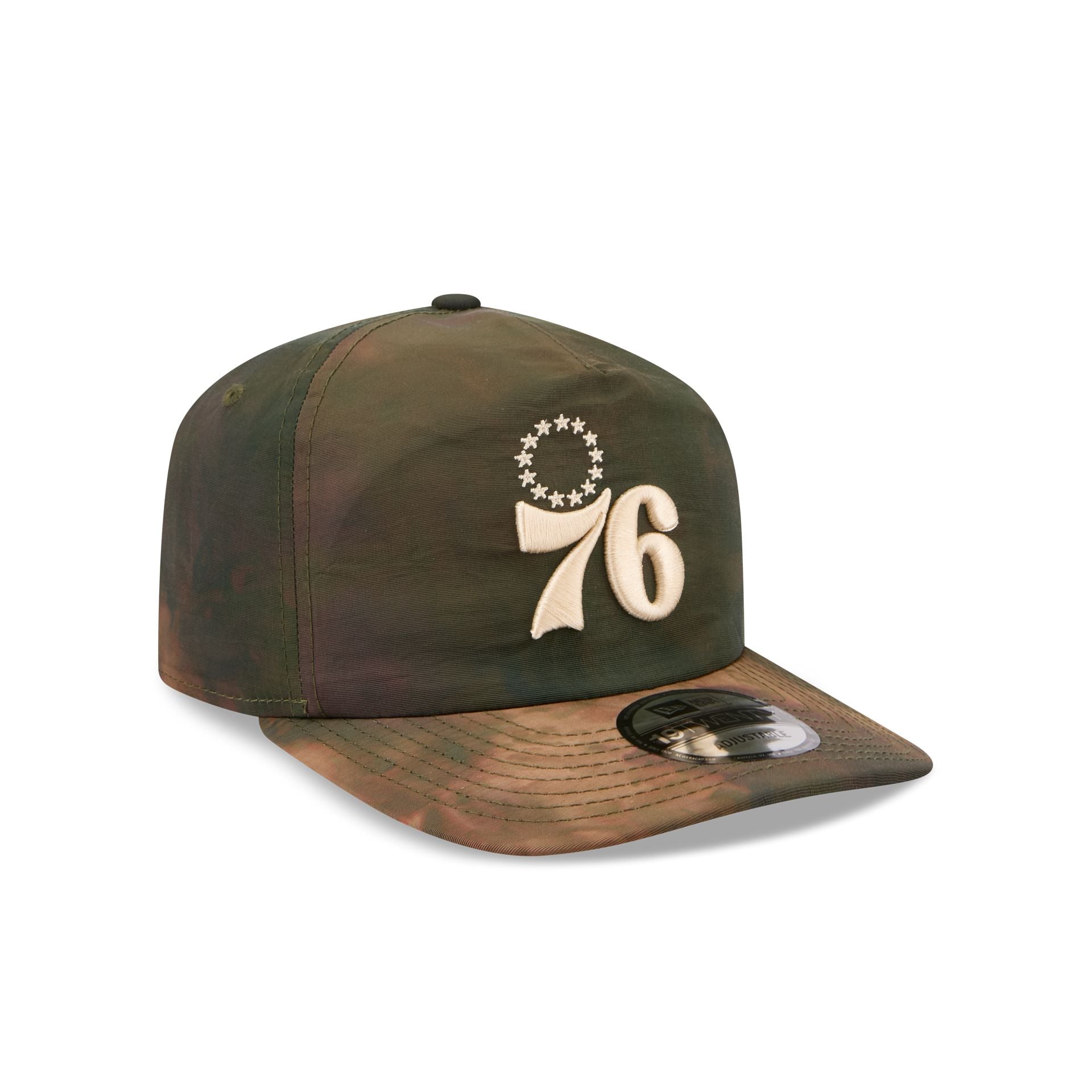 Philadelphia 76ers Three Looms Nylon Wash Dye 19TWENTY Adjustable Hat