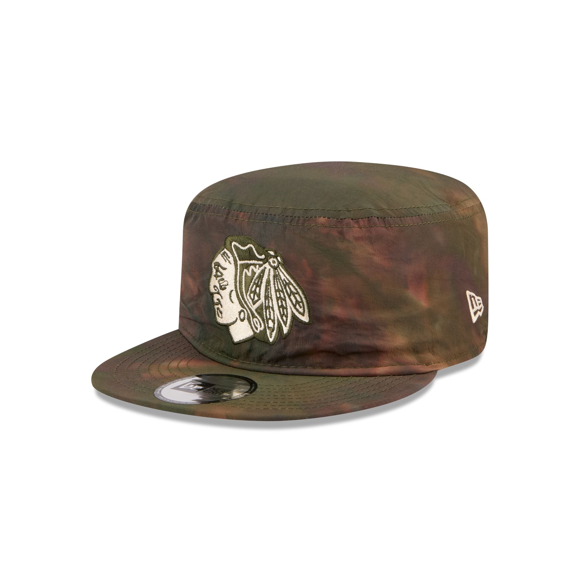 Chicago Blackhawks Three Looms Nylon Wash Dye Painter Hat