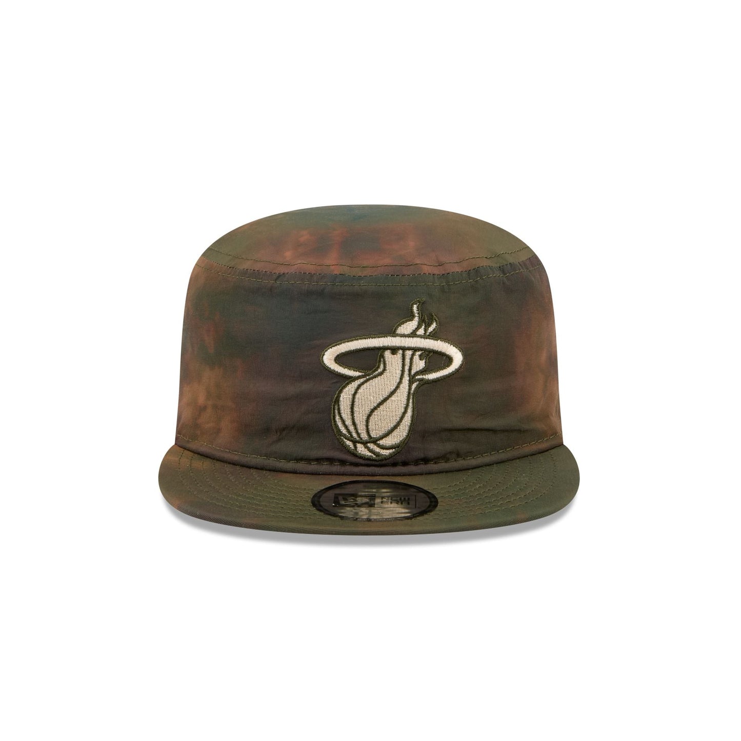 Miami Heat Three Looms Nylon Wash Dye Painter Hat
