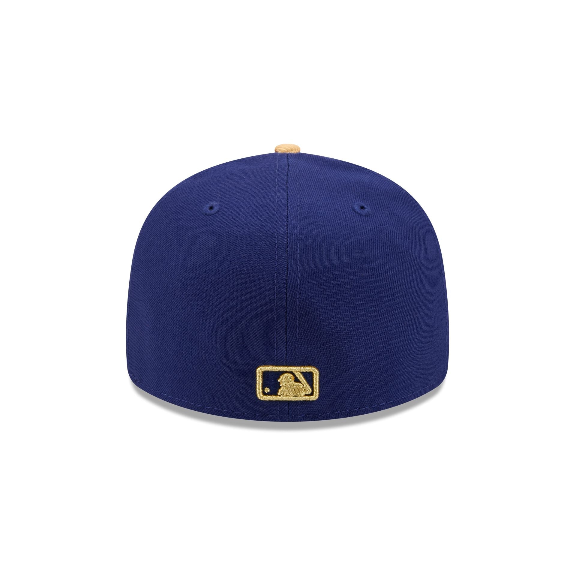 Los Angeles Dodgers Gold 2025 World Series Champions Sidepatch Low Profile 59FIFTY Fitted Hat