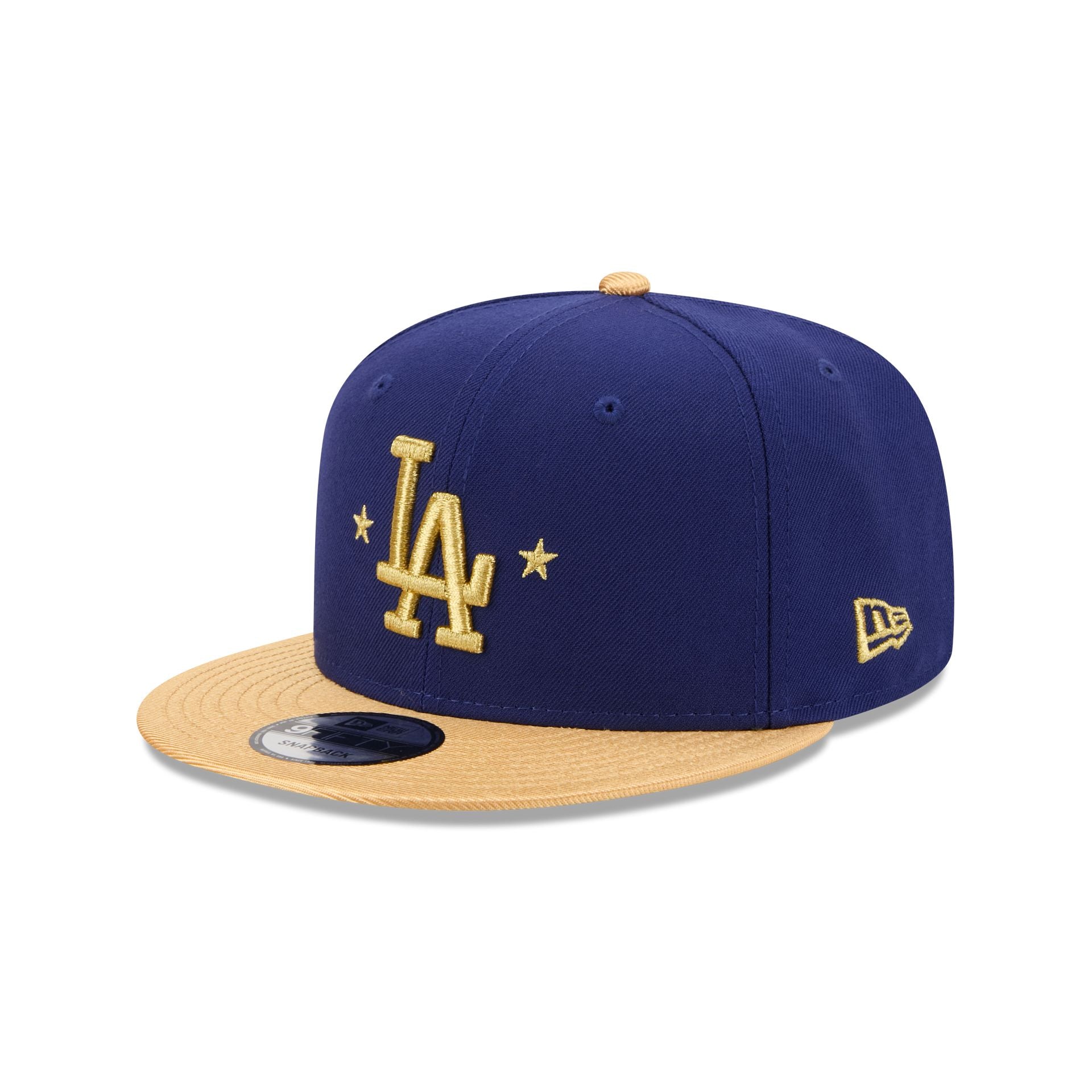Los Angeles Dodgers Gold 2025 World Series Champions Sidepatch 9FIFTY Snapback Hat