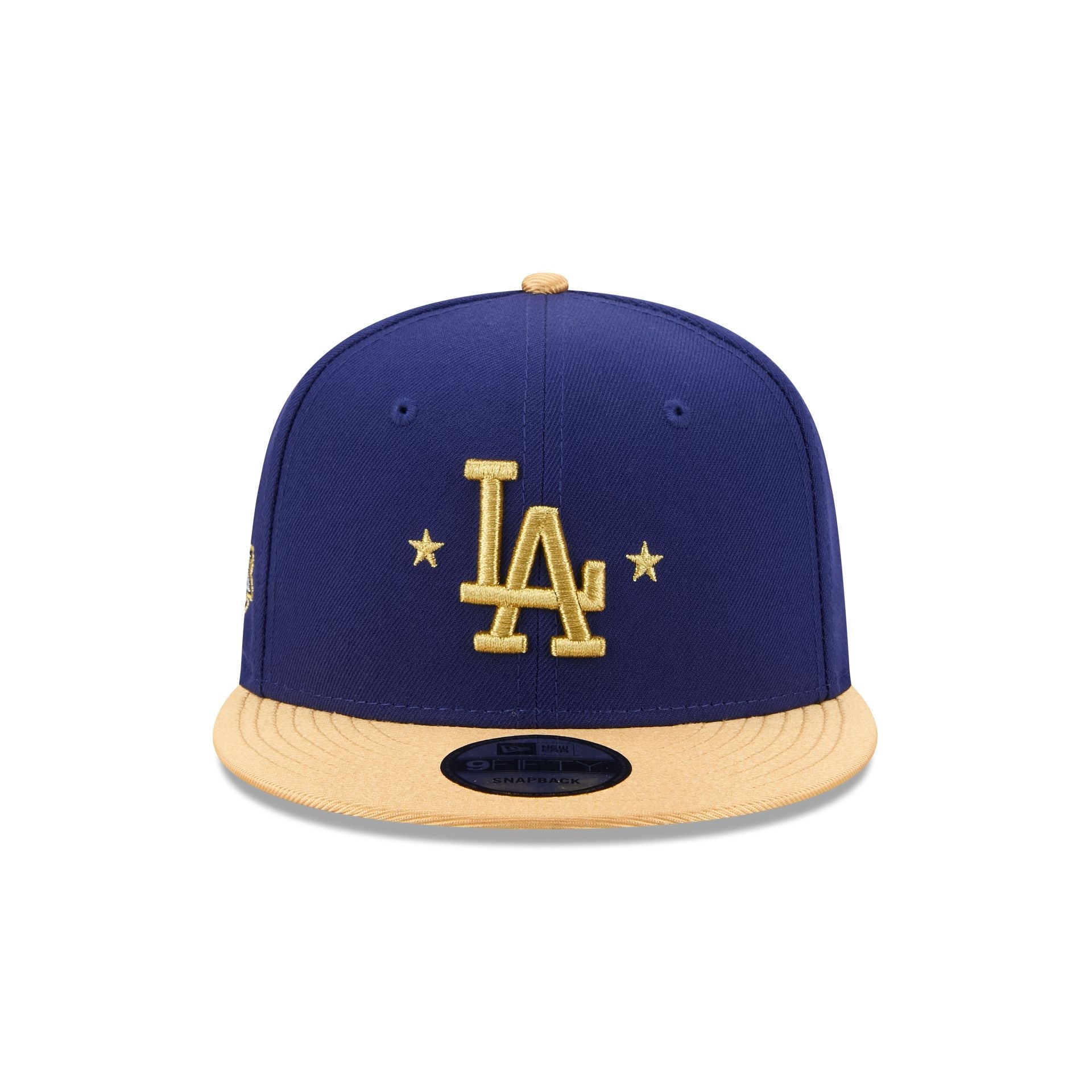 Los Angeles Dodgers Gold 2025 World Series Champions Sidepatch 9FIFTY Snapback Hat
