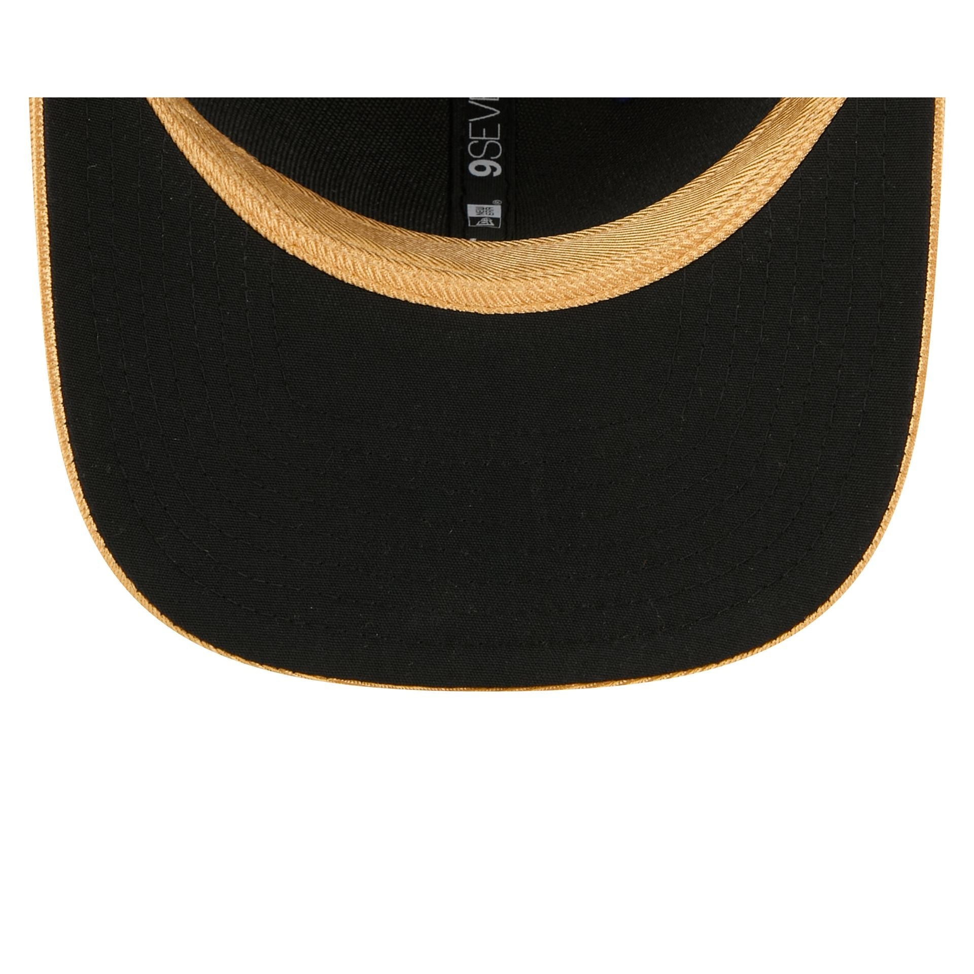 Los Angeles Dodgers Gold 2025 World Series Champions Sidepatch 9SEVENTY Stretch-Snap Hat