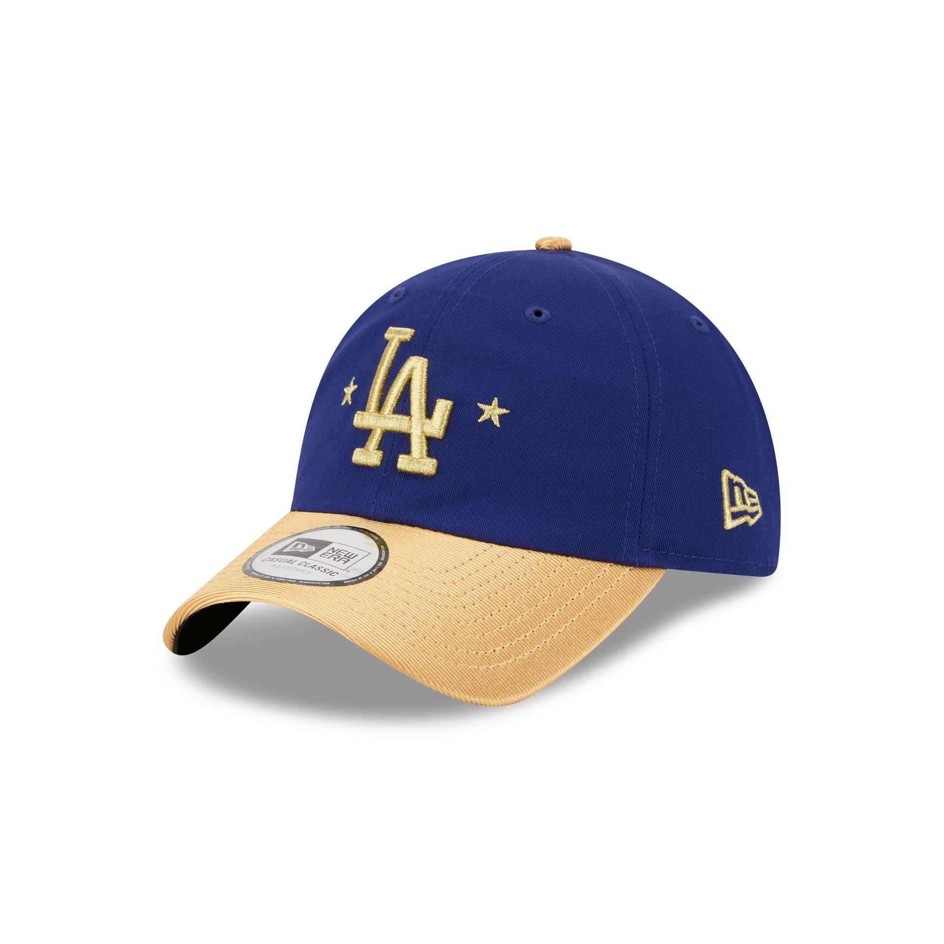 Los Angeles Dodgers Gold 2025 World Series Champions Sidepatch Casual Classic Adjustable Hat