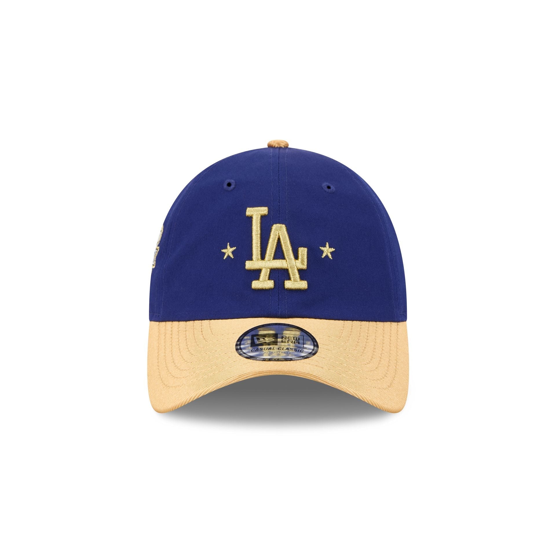 Los Angeles Dodgers Gold 2025 World Series Champions Sidepatch Casual Classic Adjustable Hat