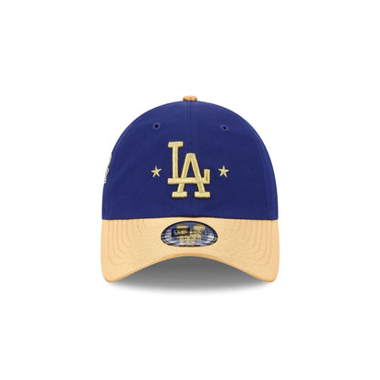 Los Angeles Dodgers Gold 2025 World Series Champions Sidepatch Casual Classic Adjustable Hat