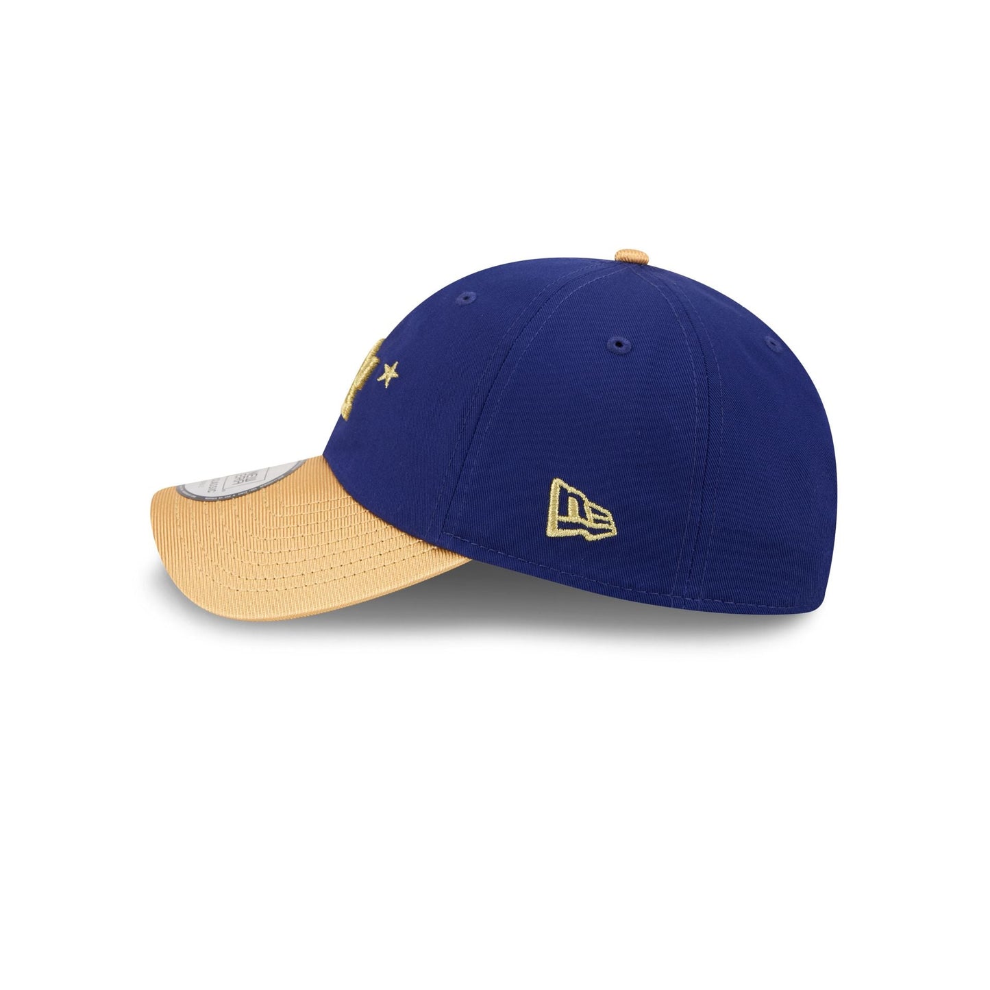 Los Angeles Dodgers Gold 2025 World Series Champions Sidepatch Casual Classic Adjustable Hat