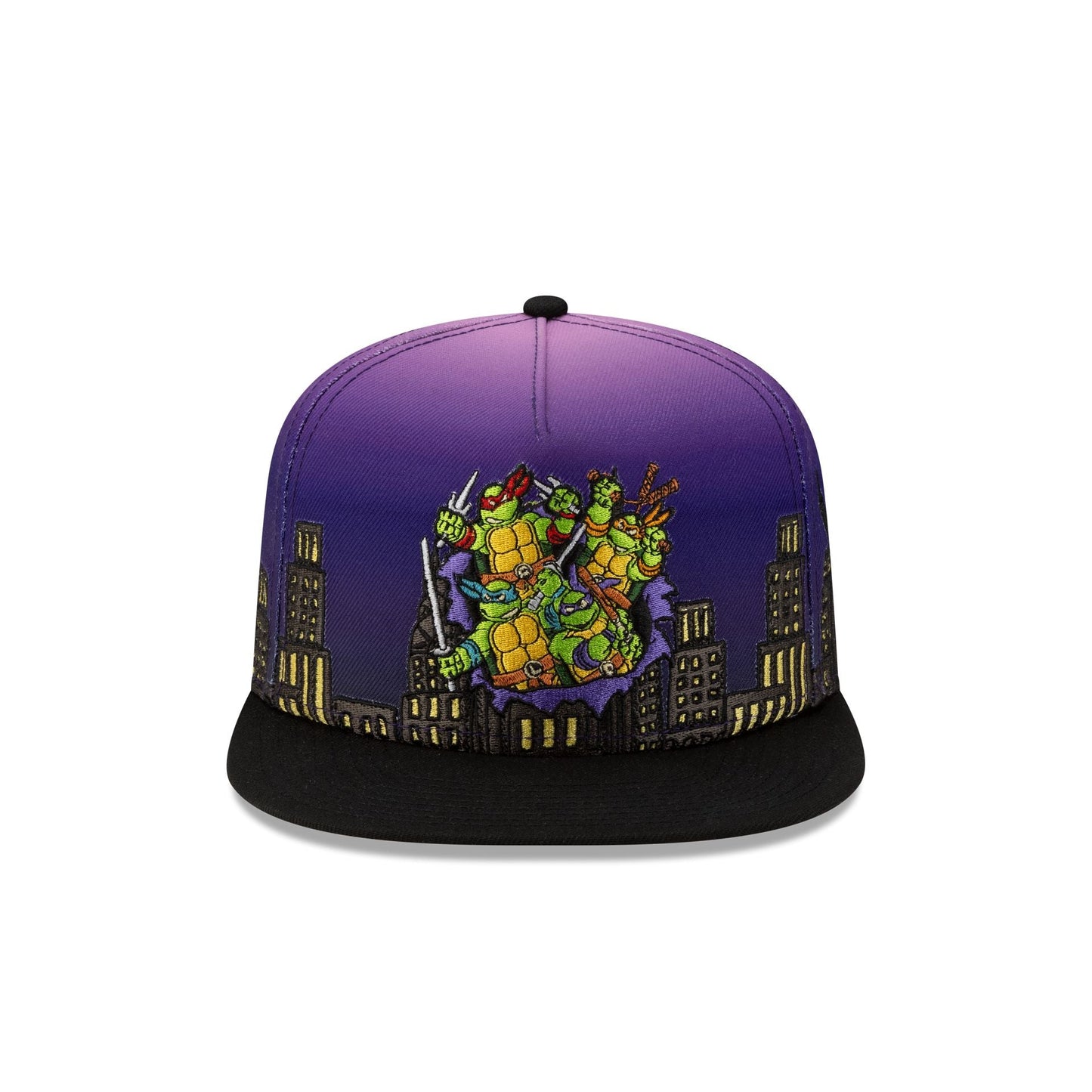 Teenage Mutant Ninja Turtles Night Cityscape 59FIFTY A-Frame Fitted Hat