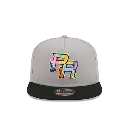 Puerto Rico Yaucromatic Gray 9FIFTY A-Frame Snapback Hat