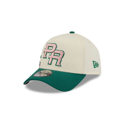 Puerto Rico Pink Flower 9FORTY A-Frame Snapback Hat